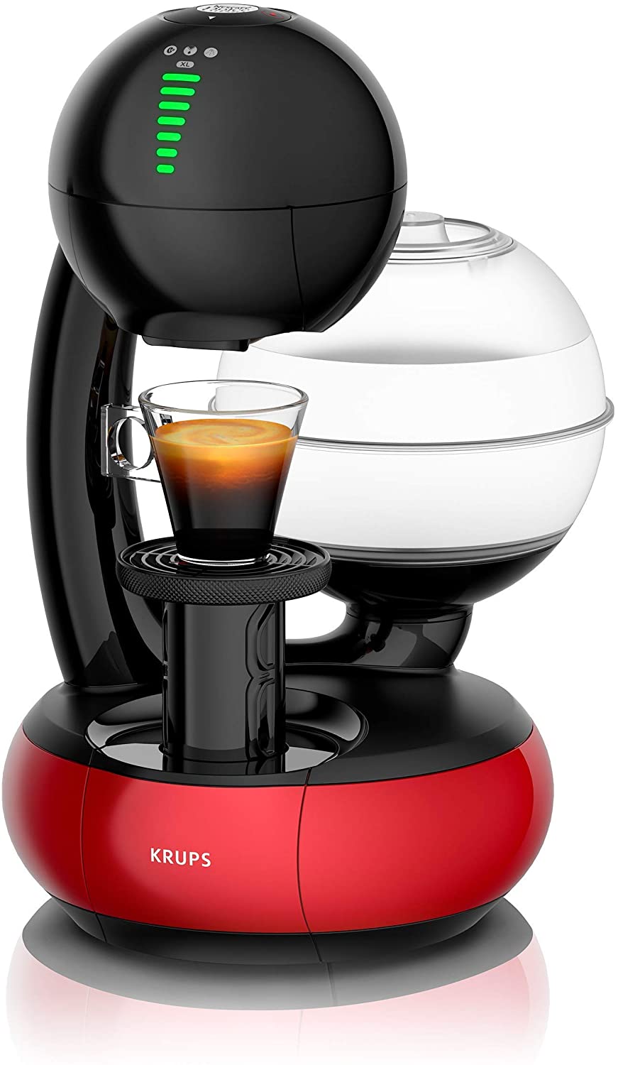 Krups Nescafé Dolce Gusto Esperta KP3105 Coffee Capsule Machine, black/red