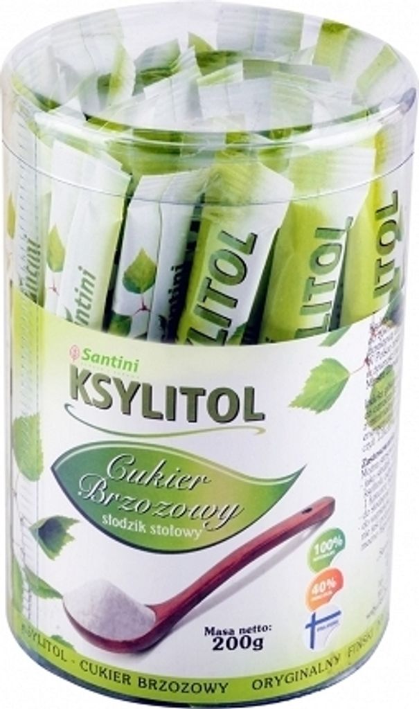 Ksylit TUBA 200g (40x5g saszetka), Santini