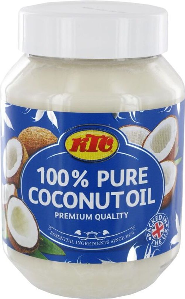 KTC 100% Reines Kokosöl 500ml | Kokosnussöl | Pure Coconut Oil