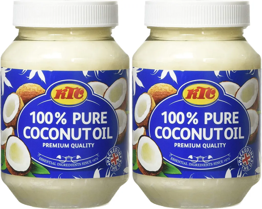 KTC Pure Coconutoil reines Kokonussöl  500ml 2er Pack