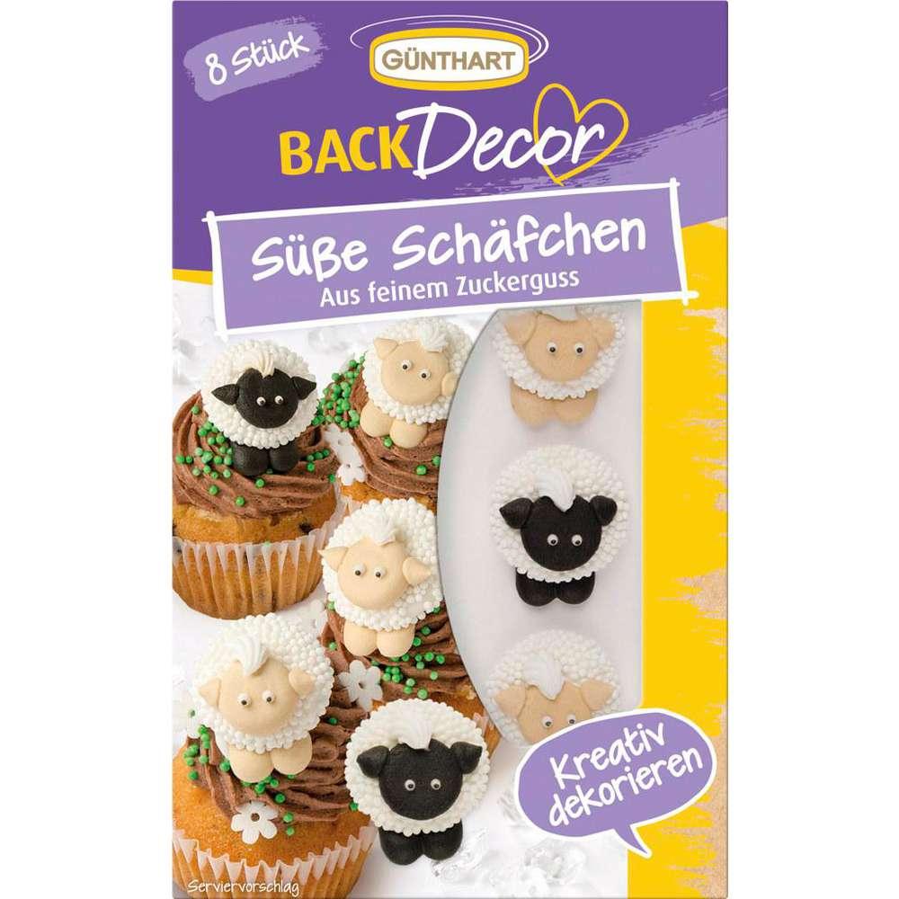 Cake decoration cuddly sheep