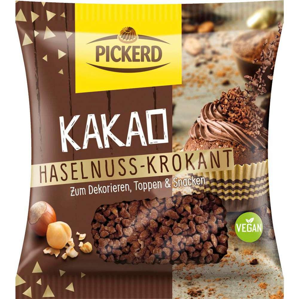 Cake decoration cocoa hazelnut brittle