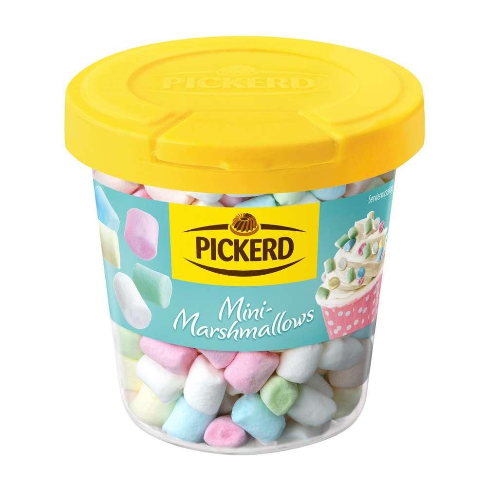 Cake decoration mini marshmallows colorful