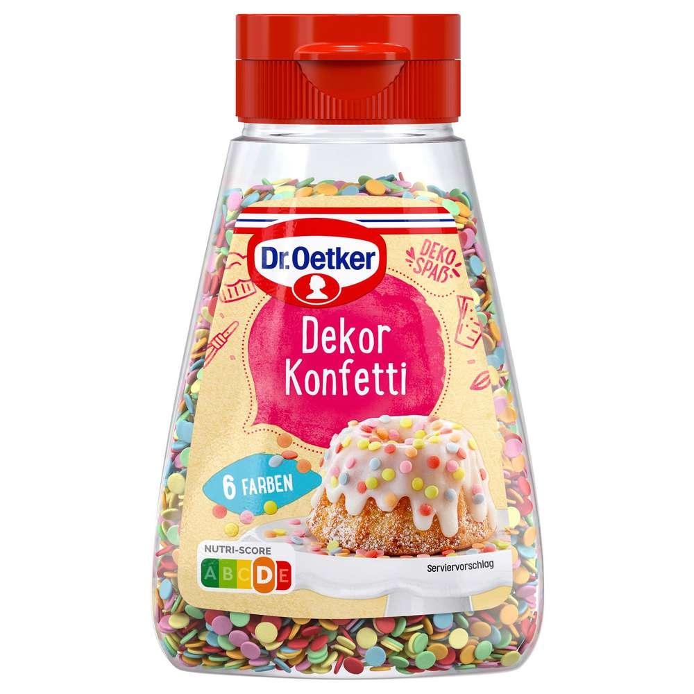 Cake decorations, confetti