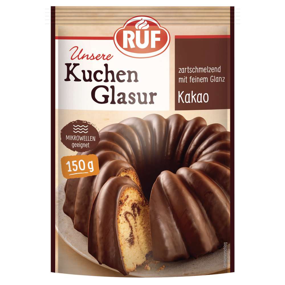 Cake icing, cocoa
