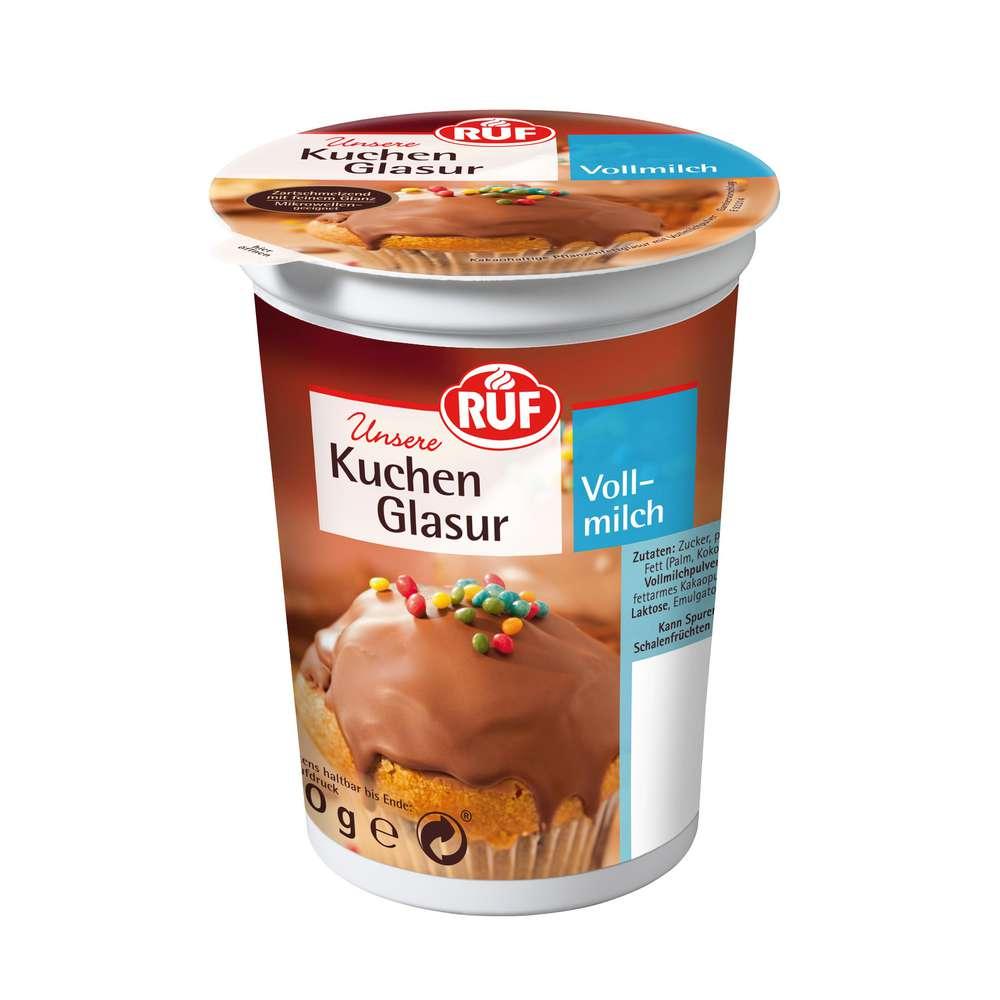 Cake icing, whole milk