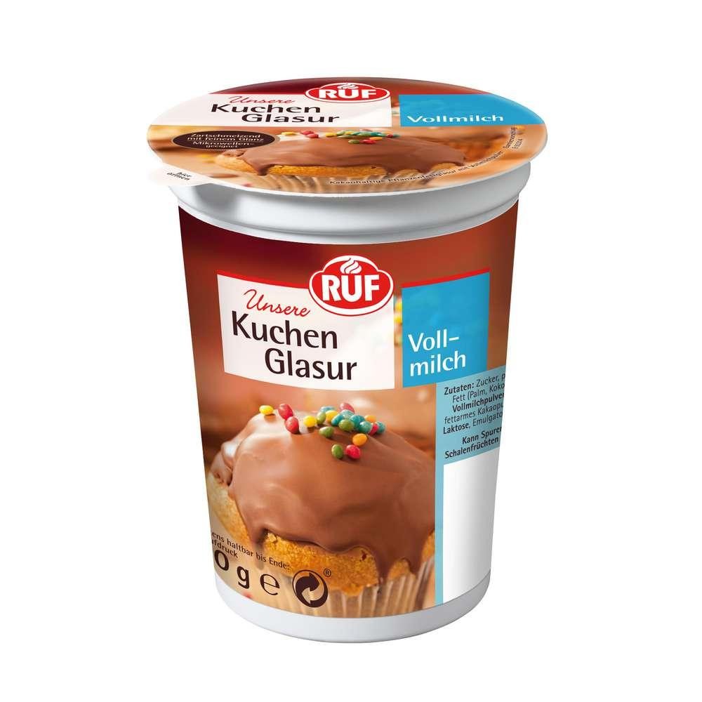Cake icing, whole milk