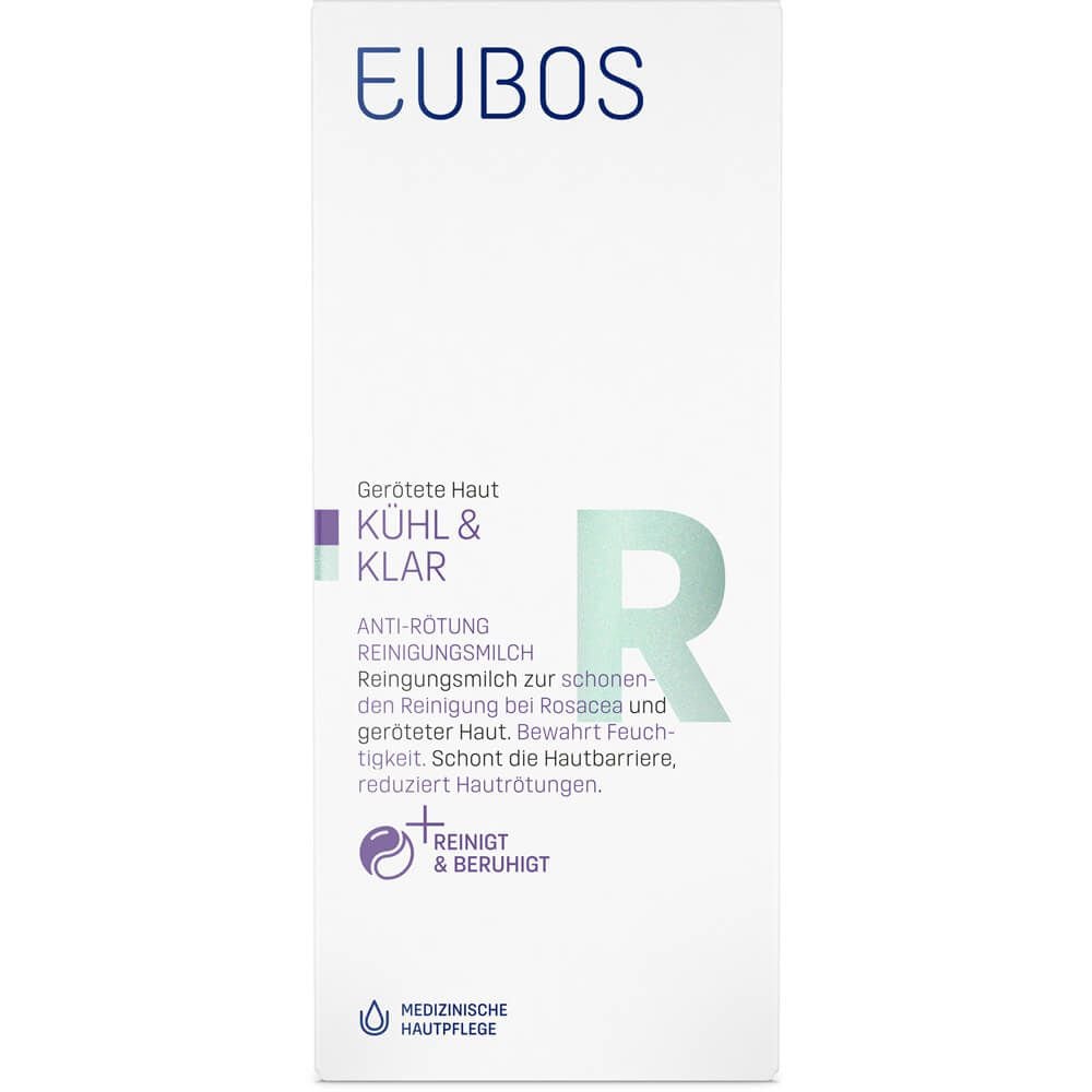 Eubos COOL & CLEAR Anti-Redness Cleansing Milk
