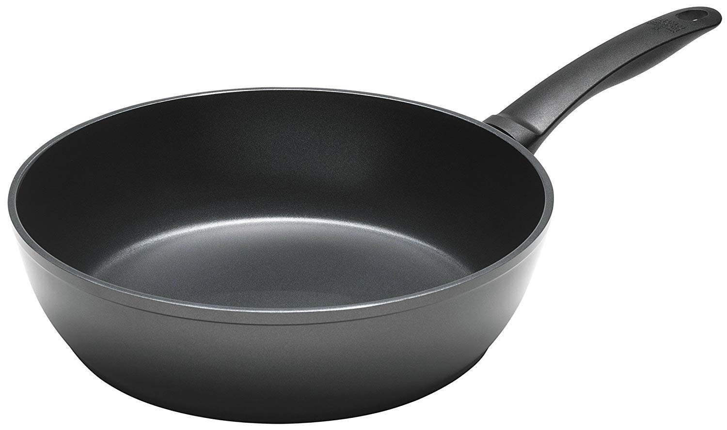 Kuhn Rikon 24 Cm Easy Induction Frying Pan, Aluminium, Black, Deep Frying P