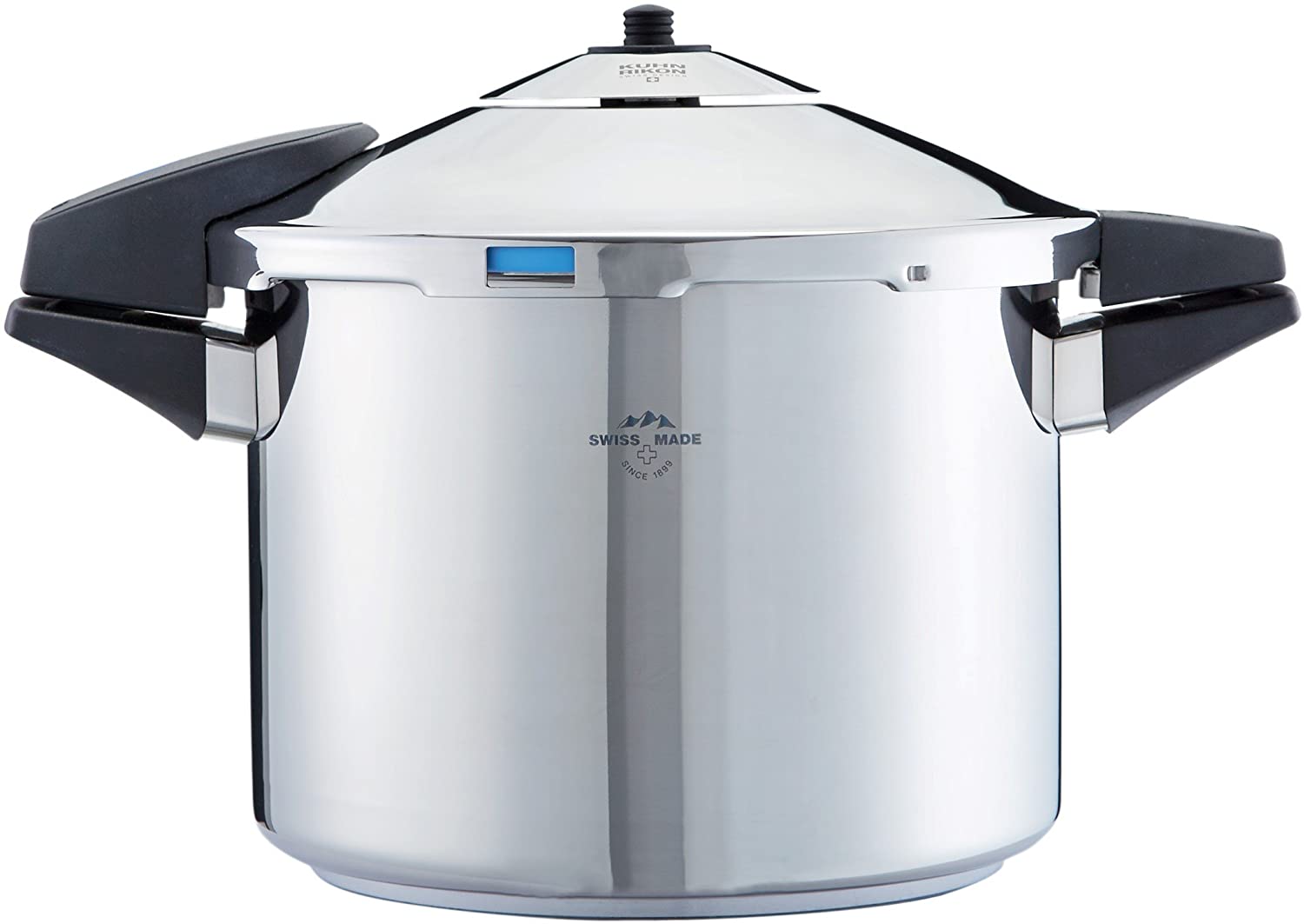 Kuhn Rikon Duromatic Comfort 30902 Pressure Cooker with Bluetooth Function Side Handle Model Stainless Steel 8 Litres 22 cm