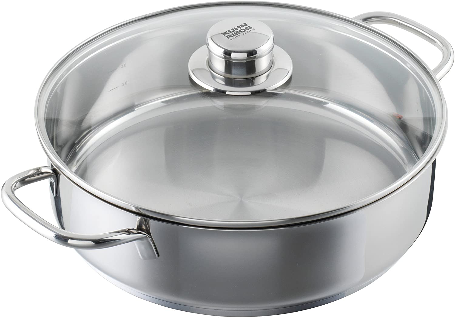 \'Kuhn Rikon 37396 \"Today 3 Litre Stainless Steel Silver, 33.5 x 26 cm x 10 cm