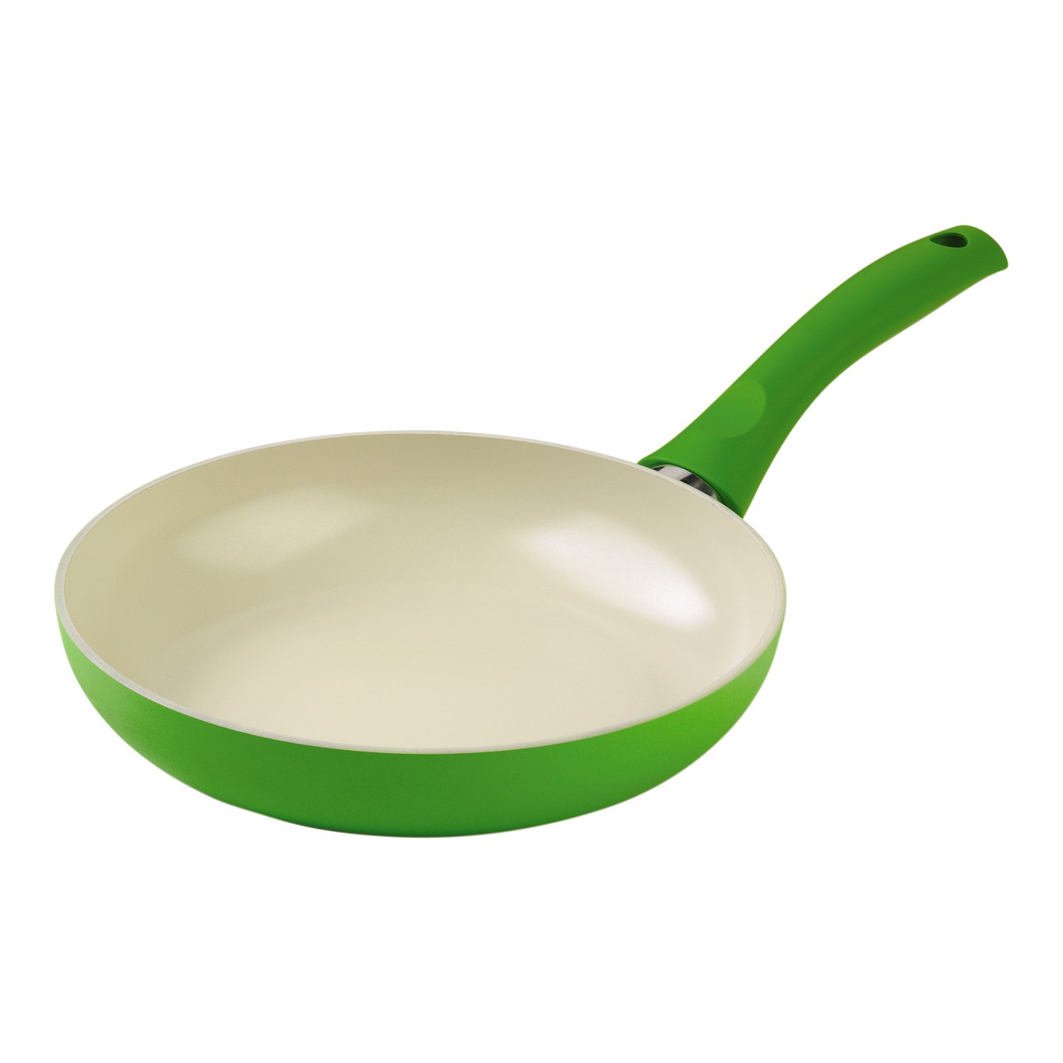 Kuhn Rikon Colori Cucina 24 Cm Ceramic Induction Frying Pan, Green