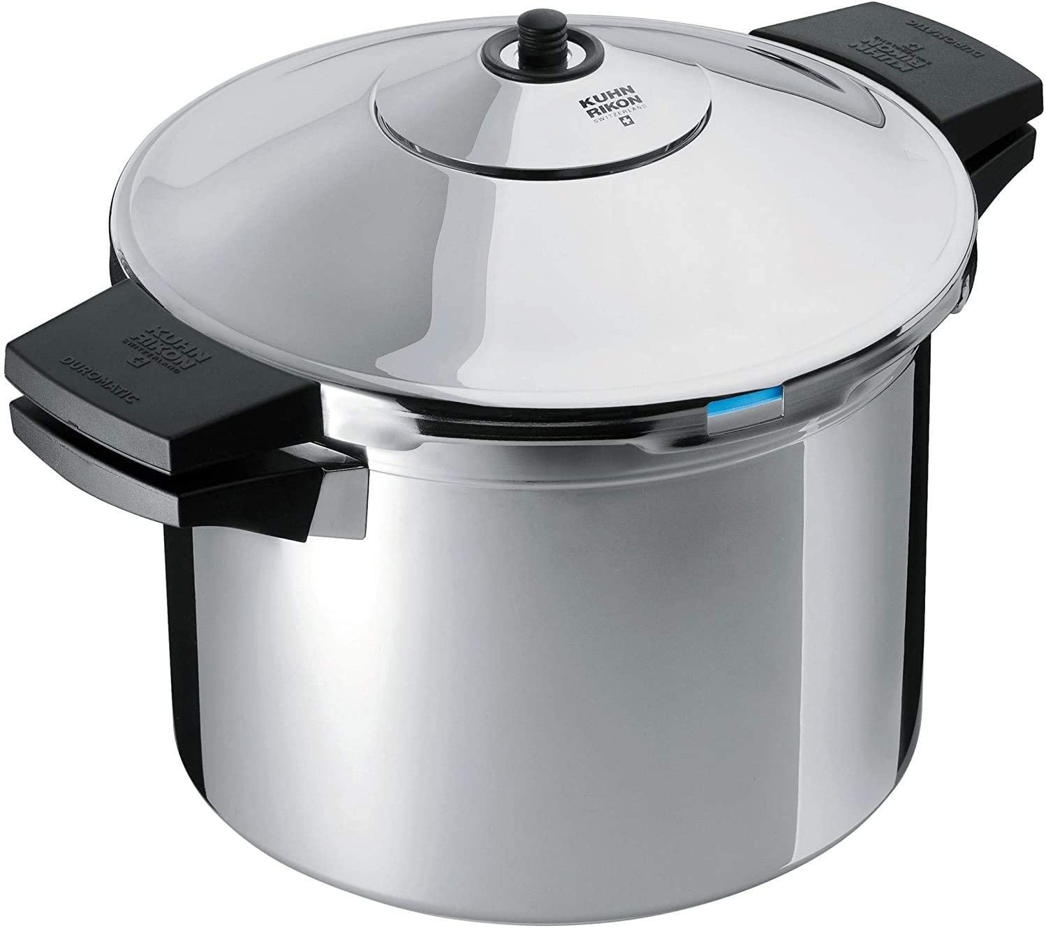 Kuhn Rikon Duromatic Inox Pressure Cooker With Side Grips (22cm), 6.0 Litre