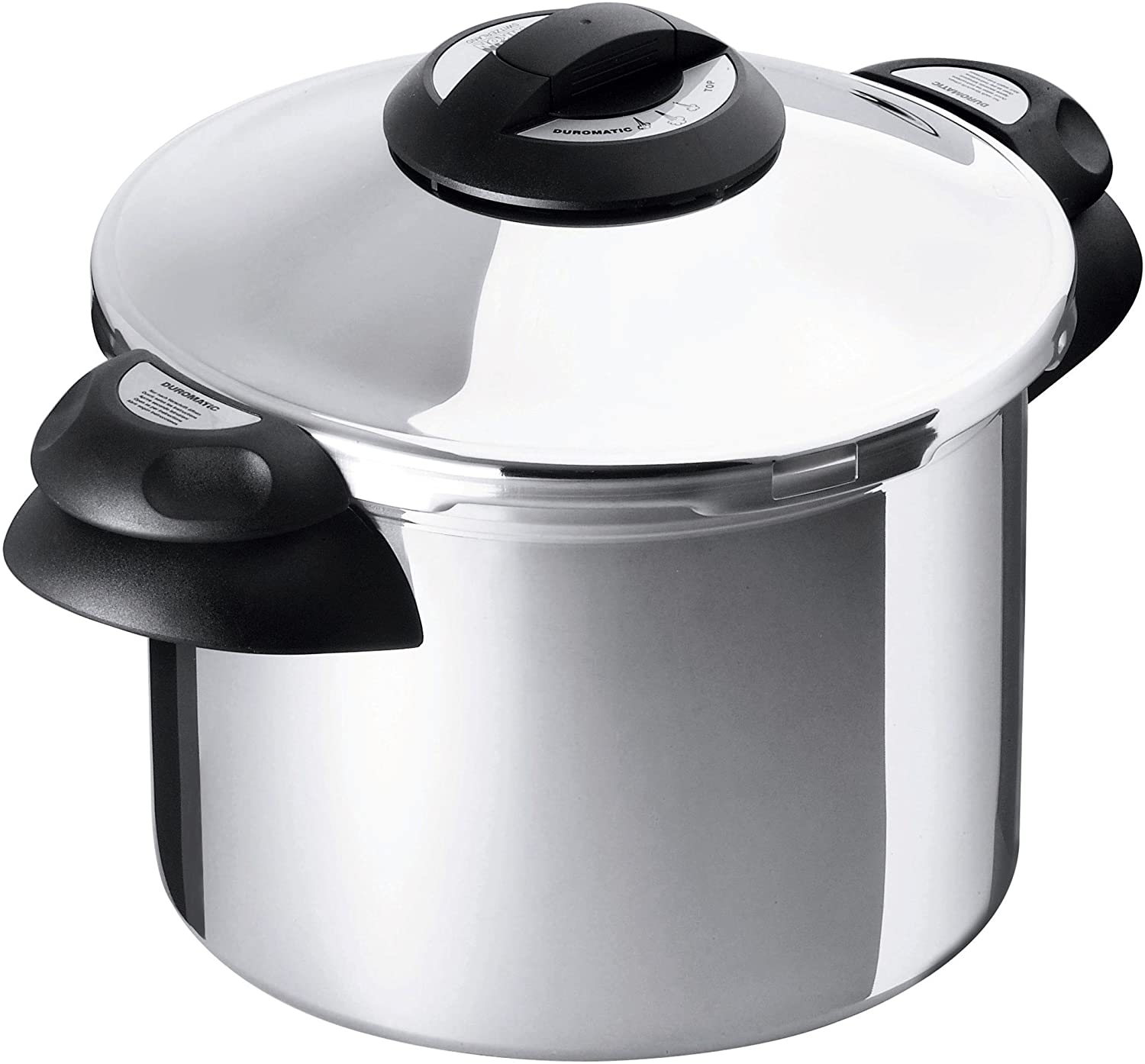 Kuhn Rikon Duromatic Top Pressure Cooker With Side Grips (24 cm), 6.0 Litre