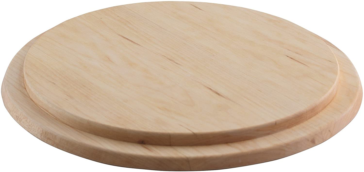 Kuhn Rikon Hotpan Chopping Board Cutting Board, Ash/Trivet, Diameter 22 cm, 35017
