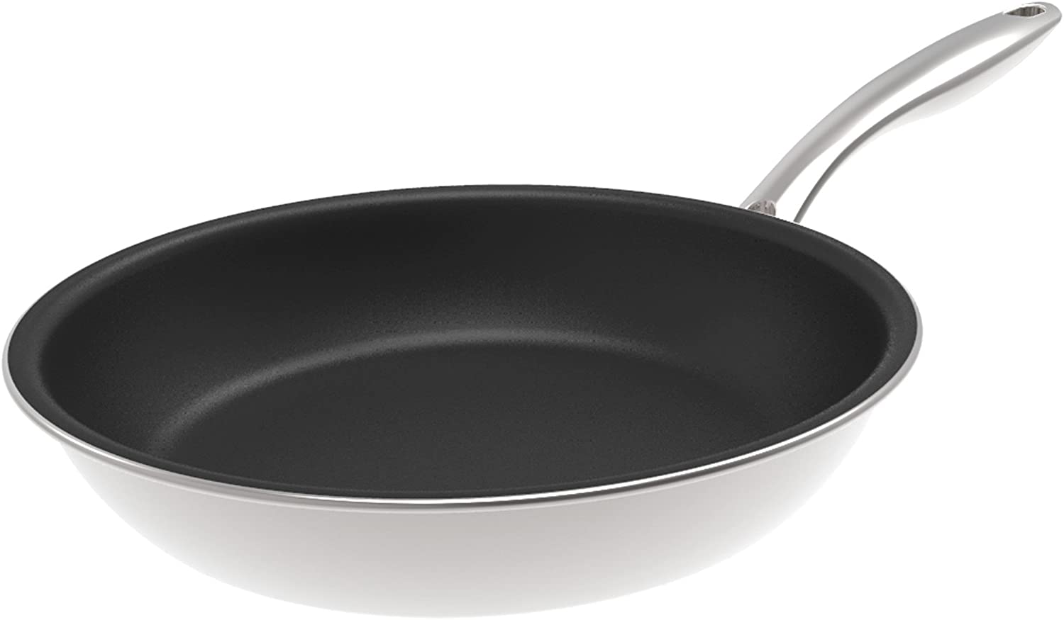 Kuhn Rikon 51 x 30 x 7 cm Stainless Steel Swiss Multiply Non-Stick Frying Pan, Silver