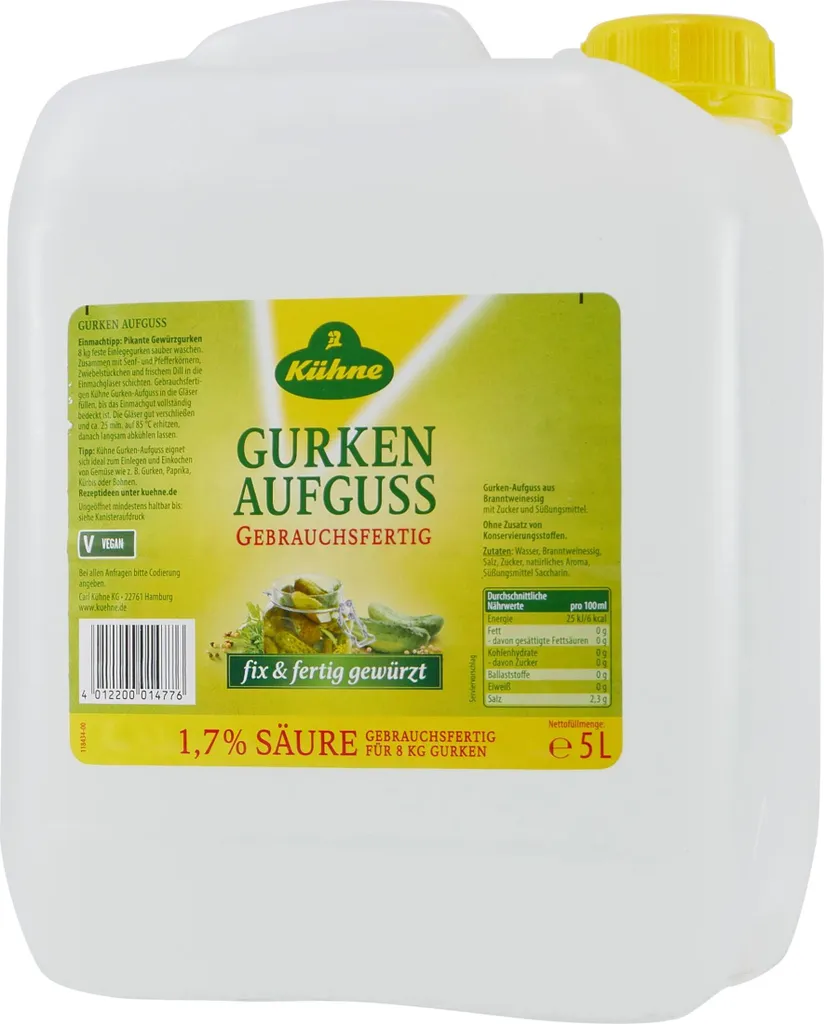 Kühne Cucumber Infusion (5L canister)