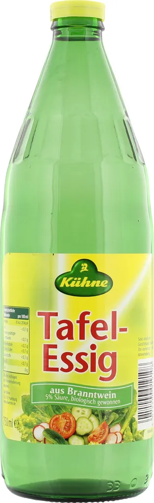 Kühne table vinegar made from spirits 750 ml