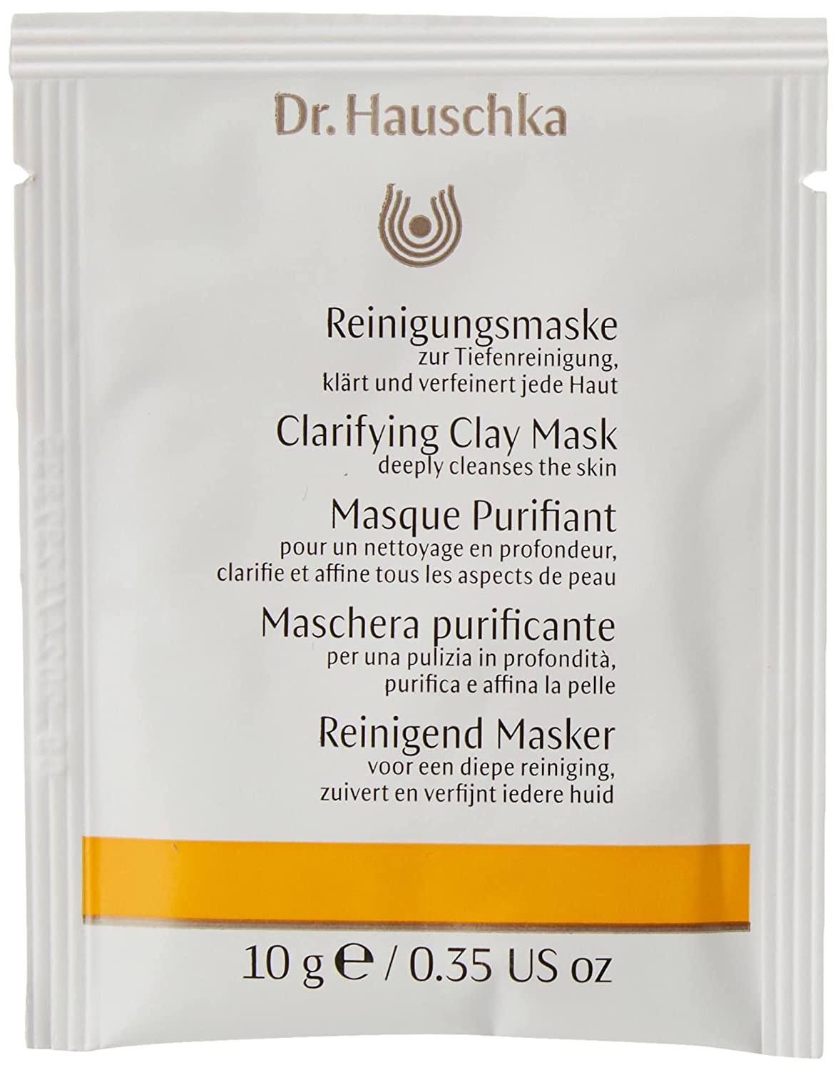 Dr. Hauschka Cleansing Mask Unisex Cleansing Deep Cleansing, 10 g Pack of 1 x 13 g), ‎transparent