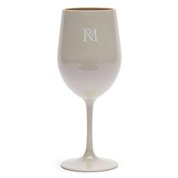 Plastic wine glass Monogram Outdoor Wine Glass from Riviera Maison