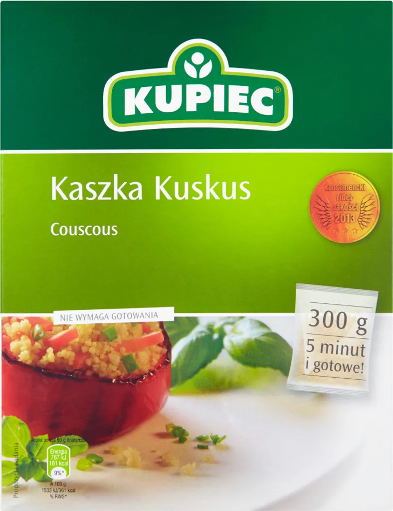 Kupiec Couscous-Brei 300 G