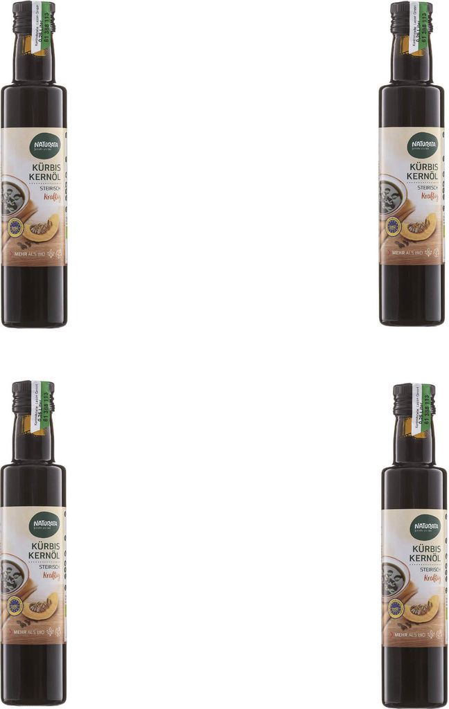 Kürbiskernöl, steirisch, g.g.A., 4 x 250 ml