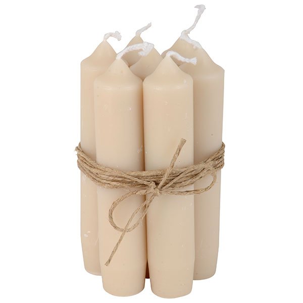short stick candle Sand by Ib Laursen
