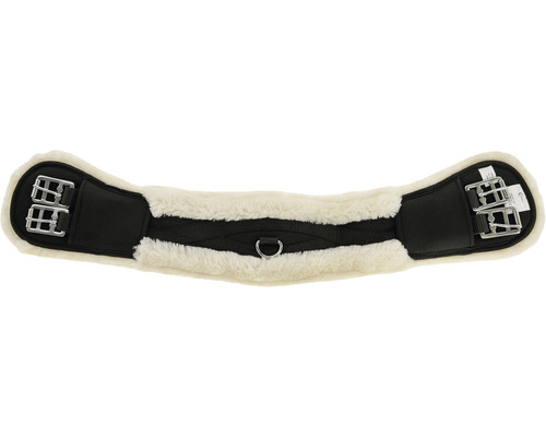 Short belt faux fur KERBL 75 cm black