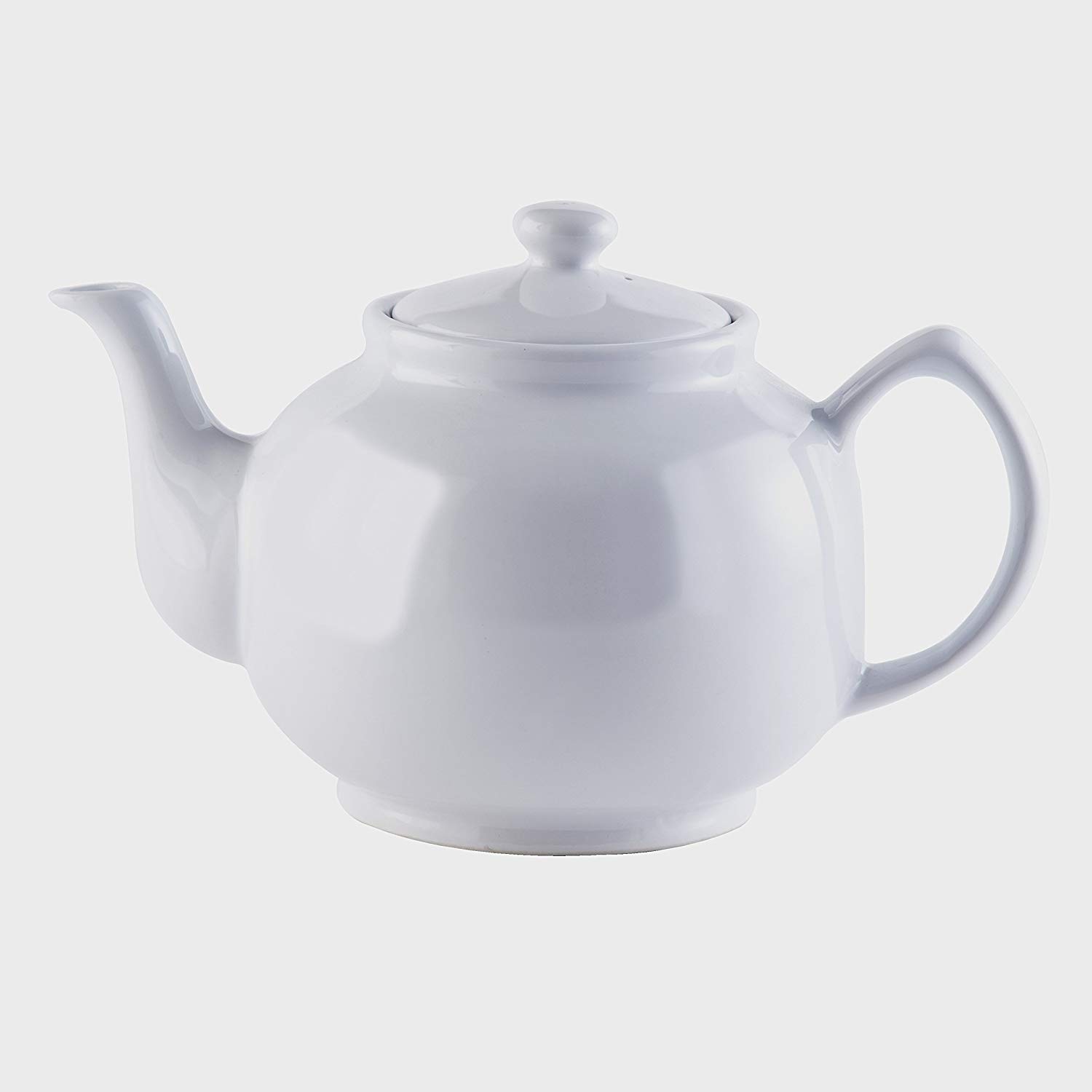 Price & Kensington Teapot With Lid – Colour: White – White – Typical Englis