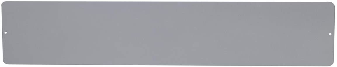 KalaMitica 60014-990-001 Magnetic Chalkboard Steel Colour: Silver Size: 14 x 70 x 0.12 cm