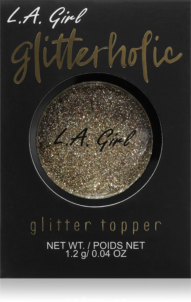 L.A. Girl Cosmetics Glitterholic Eyeshadow with Glitter