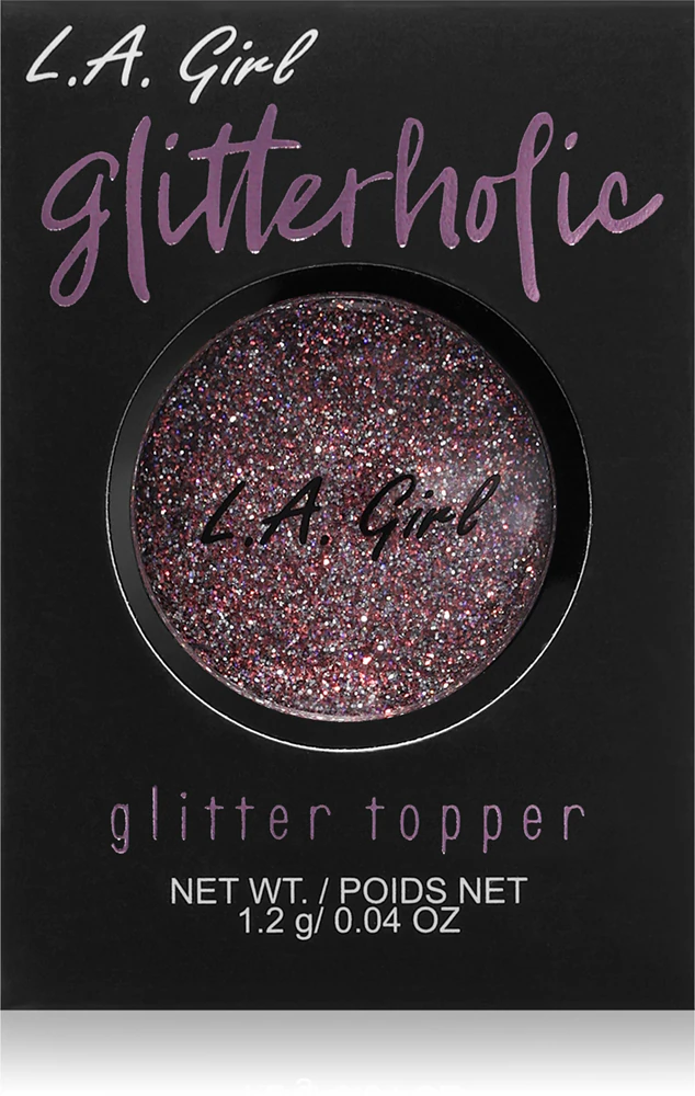 L.A. Girl Cosmetics Glitterholic Eyeshadow with Glitter