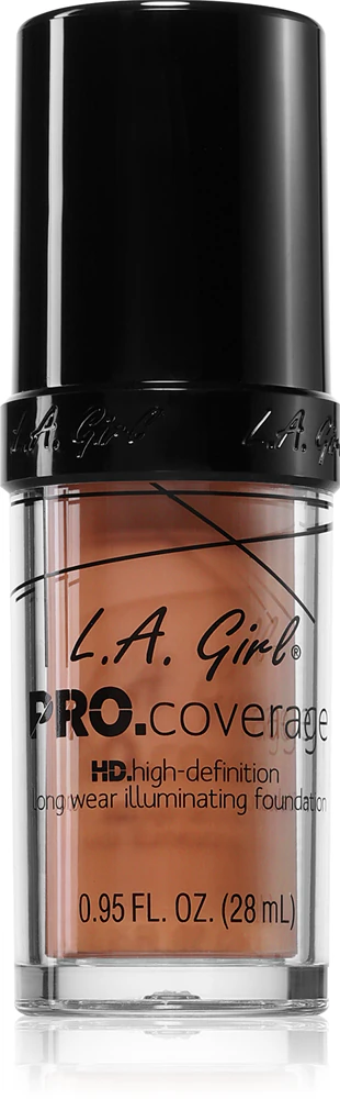 L.A. Girl Cosmetics PRO Coverage Radiant Liquid Foundation