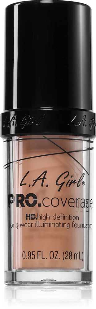 L.A. Girl Cosmetics PRO Coverage Radiant Liquid Foundation