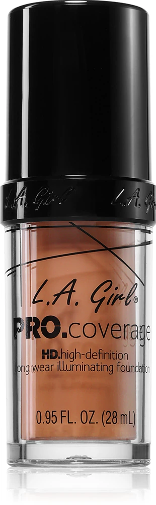 L.A. Girl Cosmetics PRO Coverage Radiant Liquid Foundation