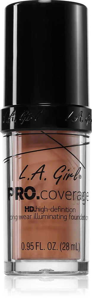 L.A. Girl Cosmetics PRO Coverage Radiant Liquid Foundation