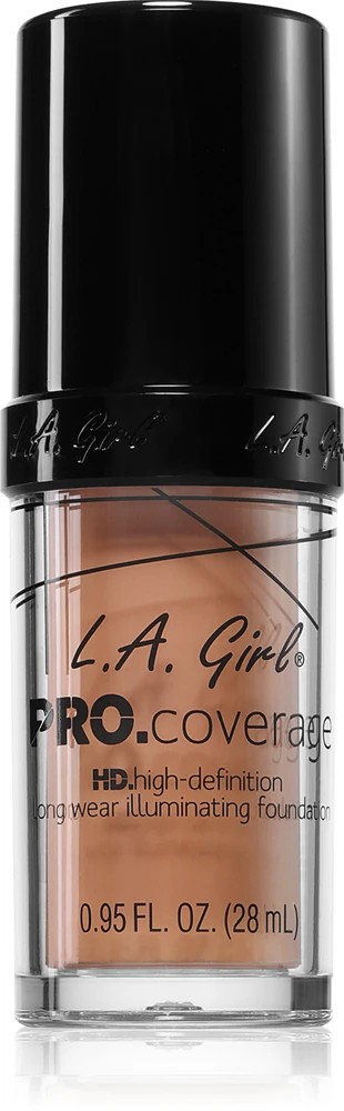L.A. Girl Cosmetics PRO Coverage Radiant Liquid Foundation