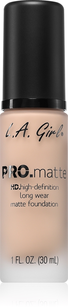 L.A. Girl Cosmetics PRO. Matte HD long-lasting makeup foundation with matte effect