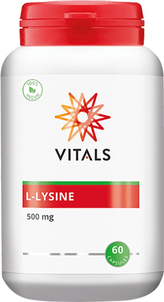L-Lysine 500 mg (60 capsules)