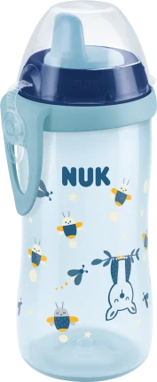 NUK Learning bottle Kiddy Cup Glow, 12 months, 300ml, 1 pc