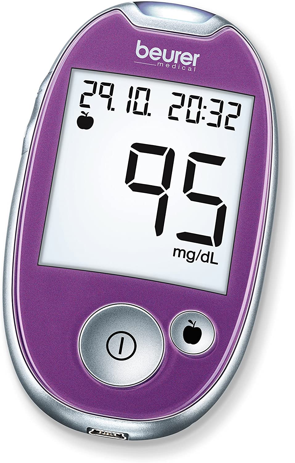 Beurer GL 44mg/dl Blood Glucose Monitor Purple