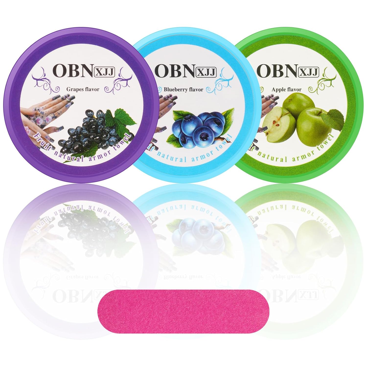 LOPHE Nail Polish Remover Pads, Nail Polish Remover Wipes, Cleaning Pads for Use on Natural Nails, Suitable for Air Drying Water-Based and Oil-Based Nail Polishes (B-3 Box)
