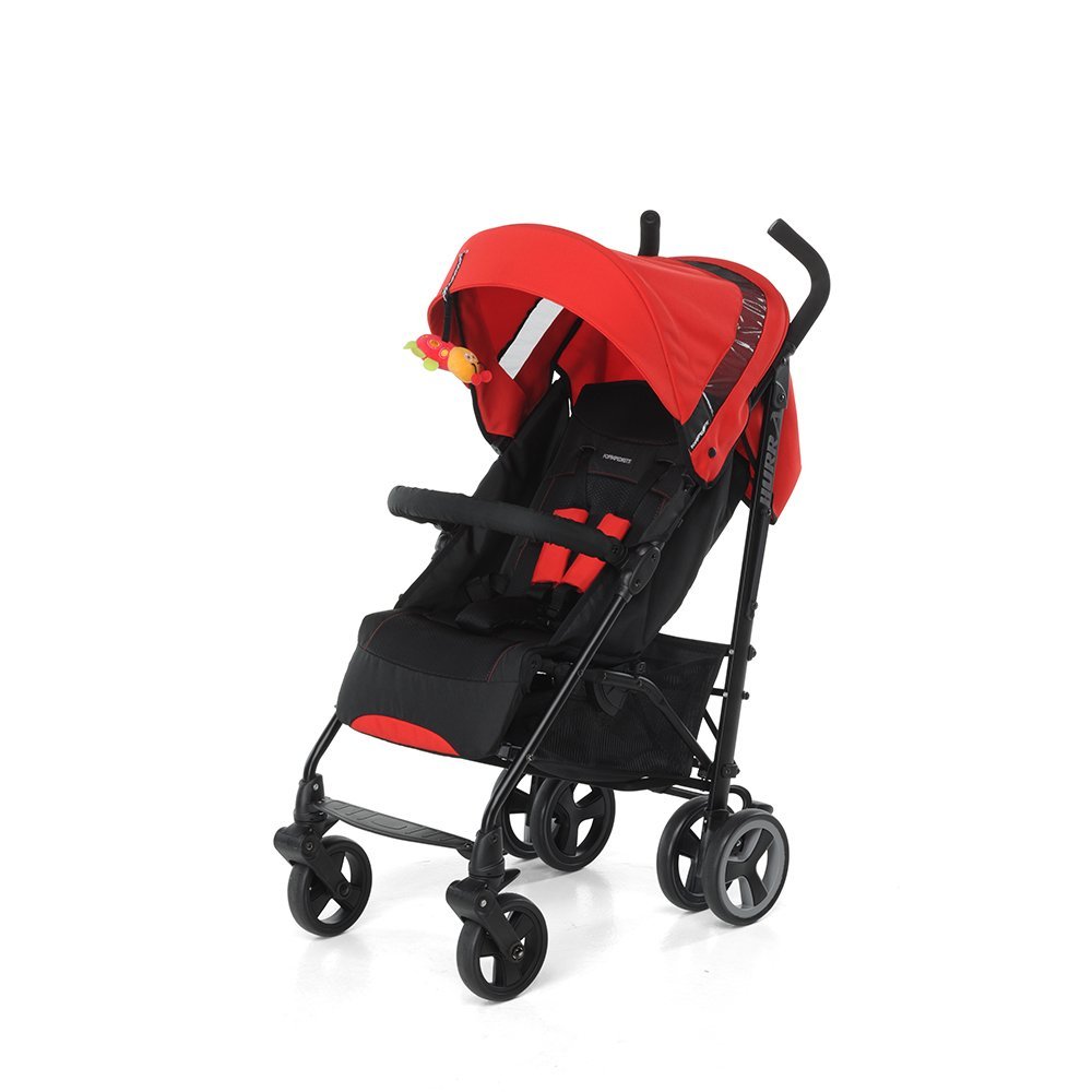 Foppapedretti Hurwird Compact Pushchair for Children from 0 to 3 Years Coral Red