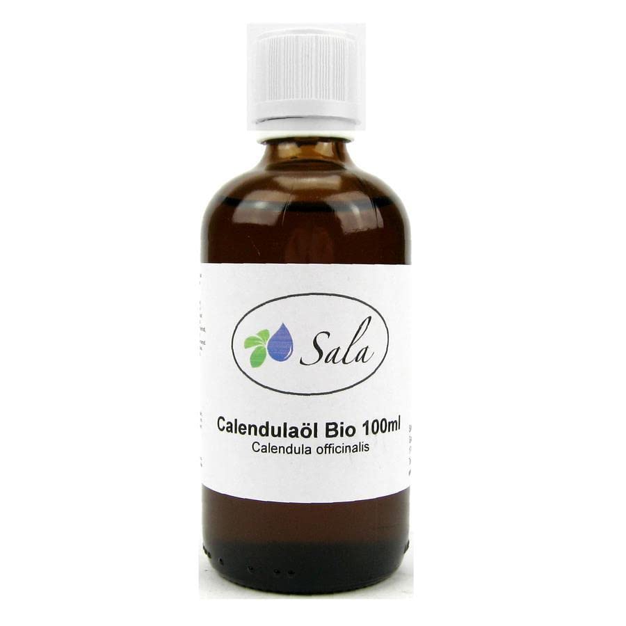 Sala Calendula oil calendula oil organic (100 ml glass bottle)