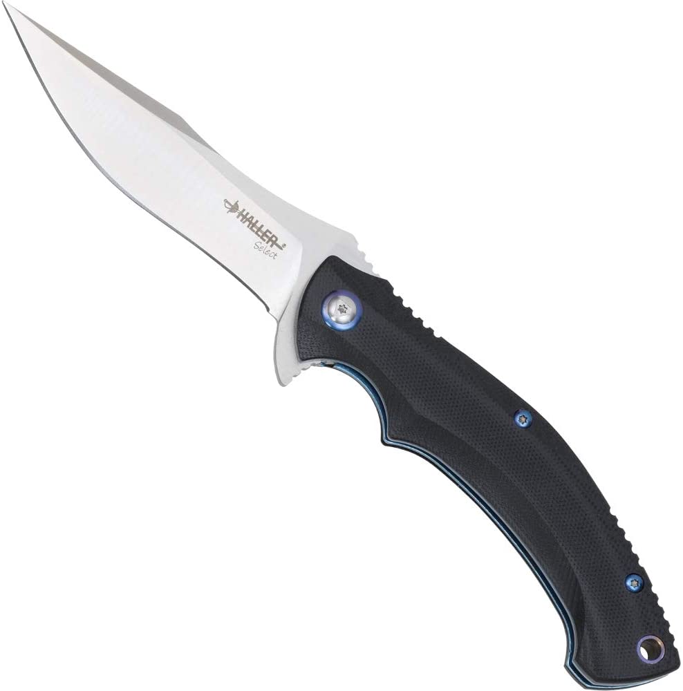 Haller Select Pocket Knife Bitur with Nail Handle Handle Handle G10 Art. 83897