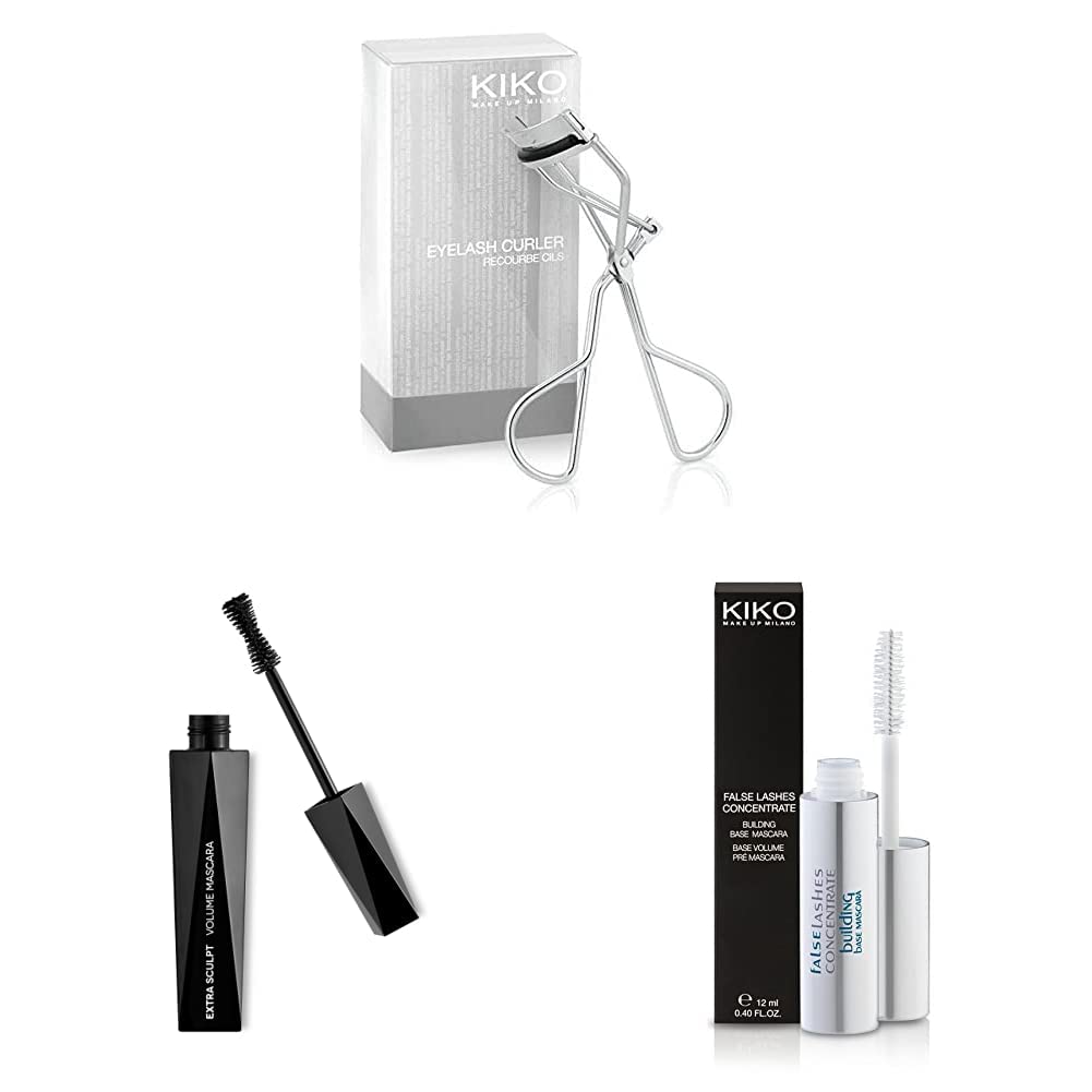 KIKO Milano Eyelash Curler Professional Eyelash Curler Steel + Extra Sculpt