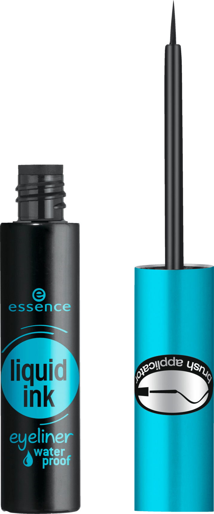 essence cosmetics Eyeliner Liquid Ink Waterproof 01, 3 Ml