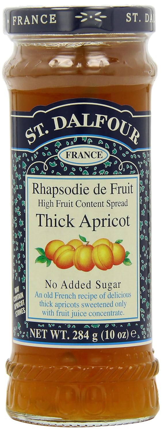 St. Dalfour Thick Apricot - Pack of 6 (6 x 284 g)