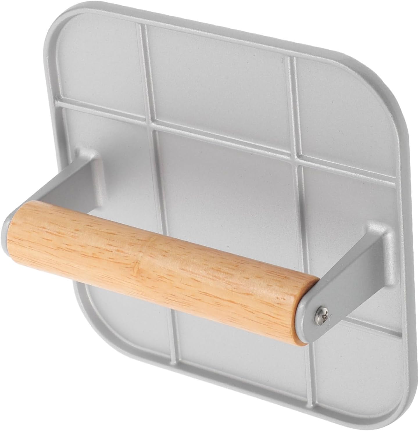 Zerodeko Smash Burger Set Burger Press Hamburger Shaper Handy Grill Press for Perfect Burger Patties Kitchen Tool for BBQ and Barbecue Evenings Silver Manual Burger Smasher