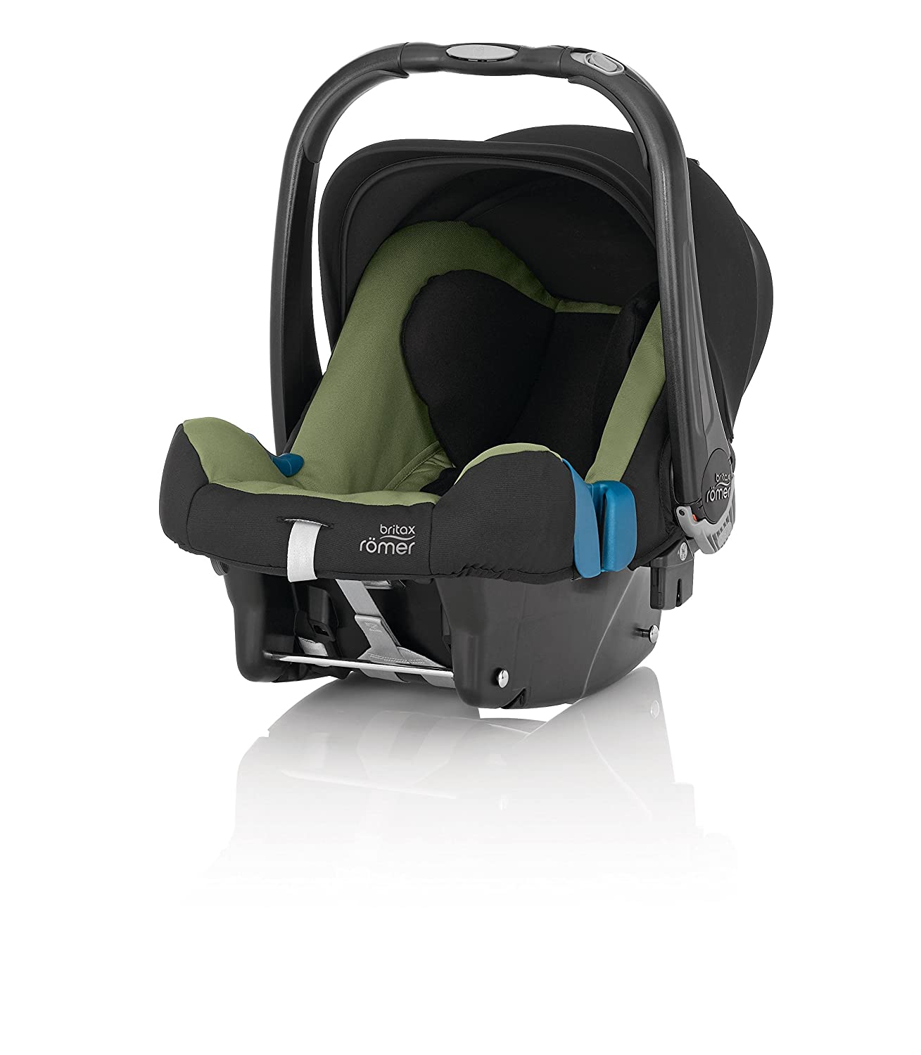 Britax Römer Baby-Safe Plus SHR II Car Seat Group 0+ (Birth - 13 kg) 2015 Collection Cactus Green